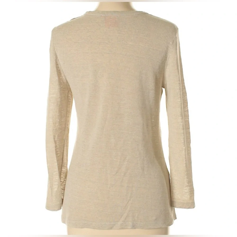 Tory Burch Linen Sweater - Picture 2 of 5